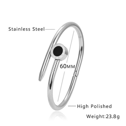 Bangle Bracelet | BB61 | Silver