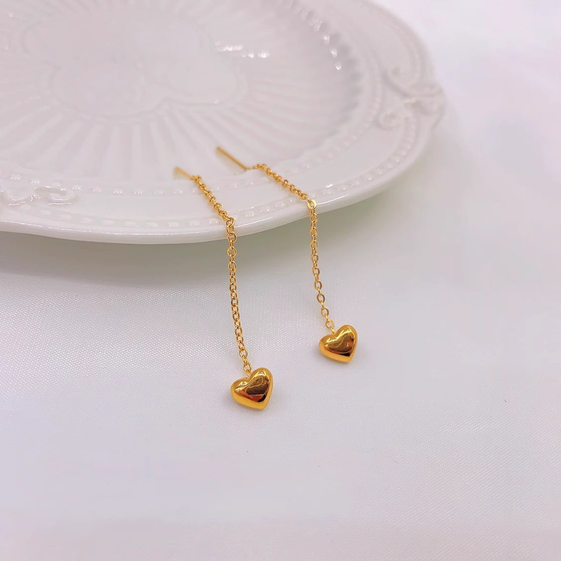 Tassel Earring | STE067 | Tassel Heart