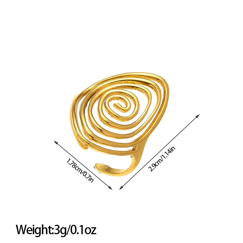 Statement Ring | SR333 | Gold