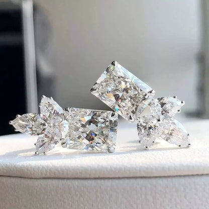 Zircon Leaf Princess Earring