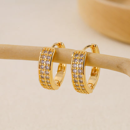 Zircon Hoop Earring | CH04