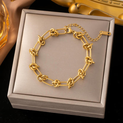 Chain Bracelet | SSCB122 | Knot Linked