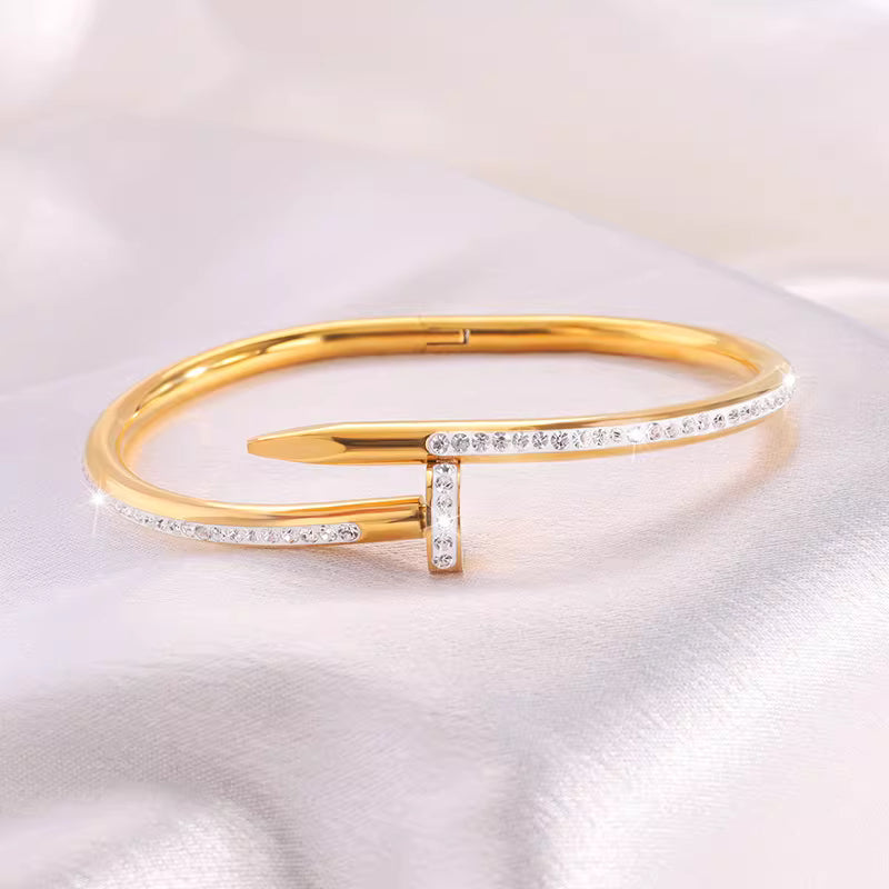 Bangle Bracelet | BB75 | Gold