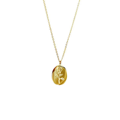 Necklace | SN280 | Dessert Rose