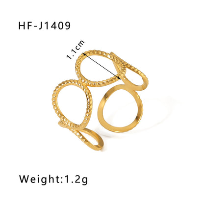 Statement Ring | SR133 | Gold