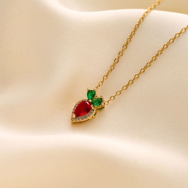 Necklace | SN353 | Crystal Fruit