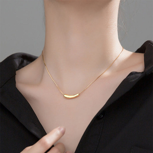 Necklace | SN063 | Dainty 16 Gold