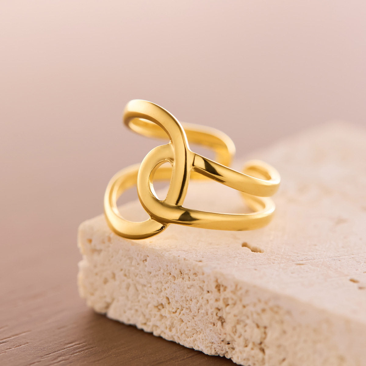 Statement Ring | SR325 | Gold