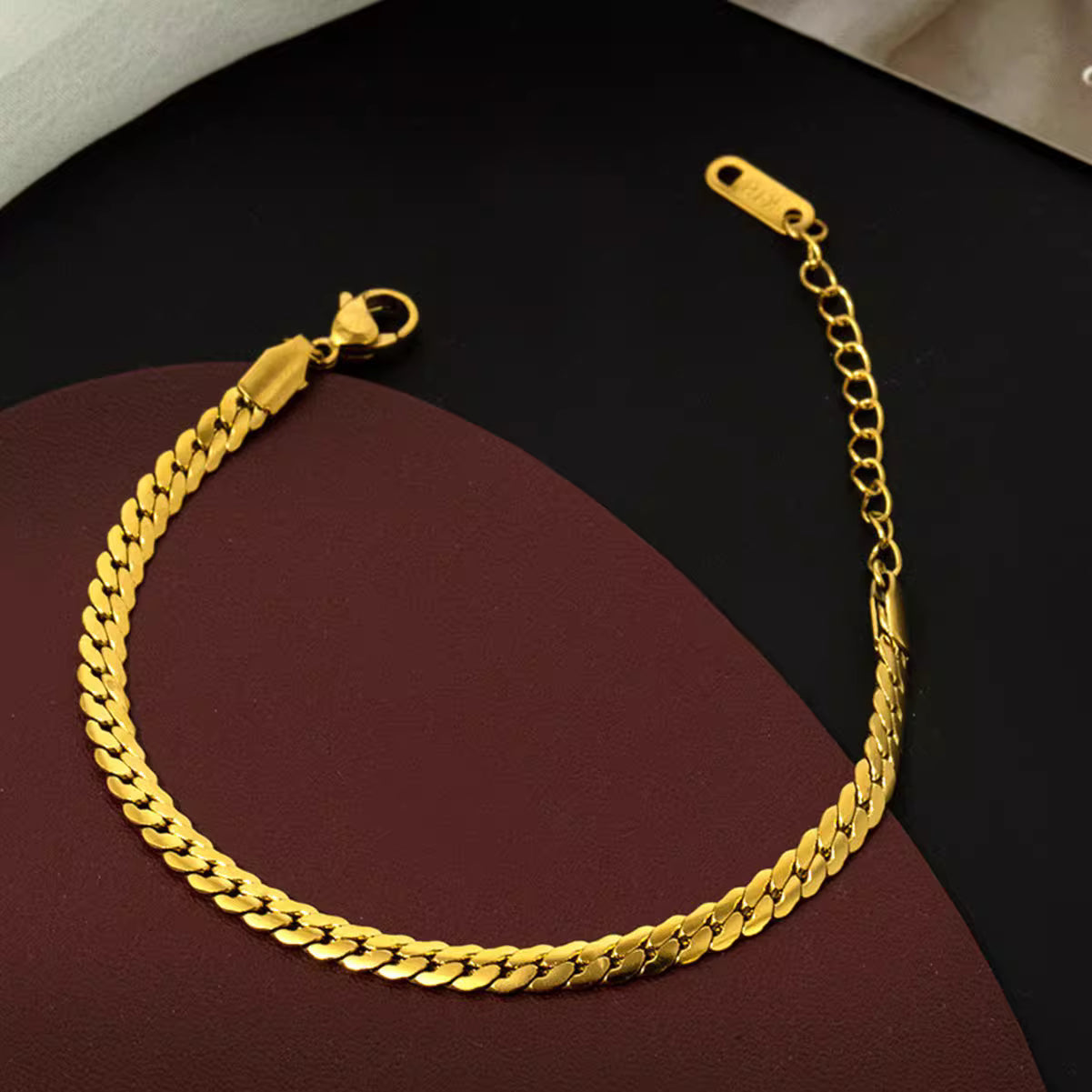 Chain Bracelet | SSCB001 | Mesh Bracelet | Gold