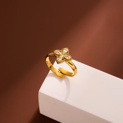 Statement Ring | SR151 | Gold