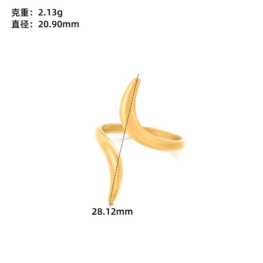 Statement Ring | SR257 | Gold