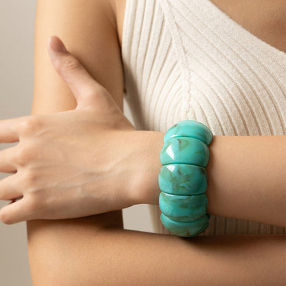 Acrylic Cuff Bracelet | ACB02 | Turquoise