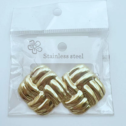 Statement Earring | STE095 | Gold