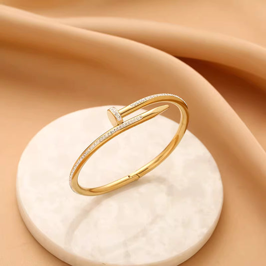 Bangle Bracelet | BB75 | Gold