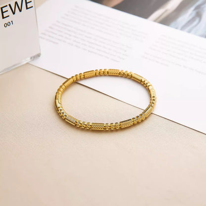 Bangle Bracelet | BB79 | Gold