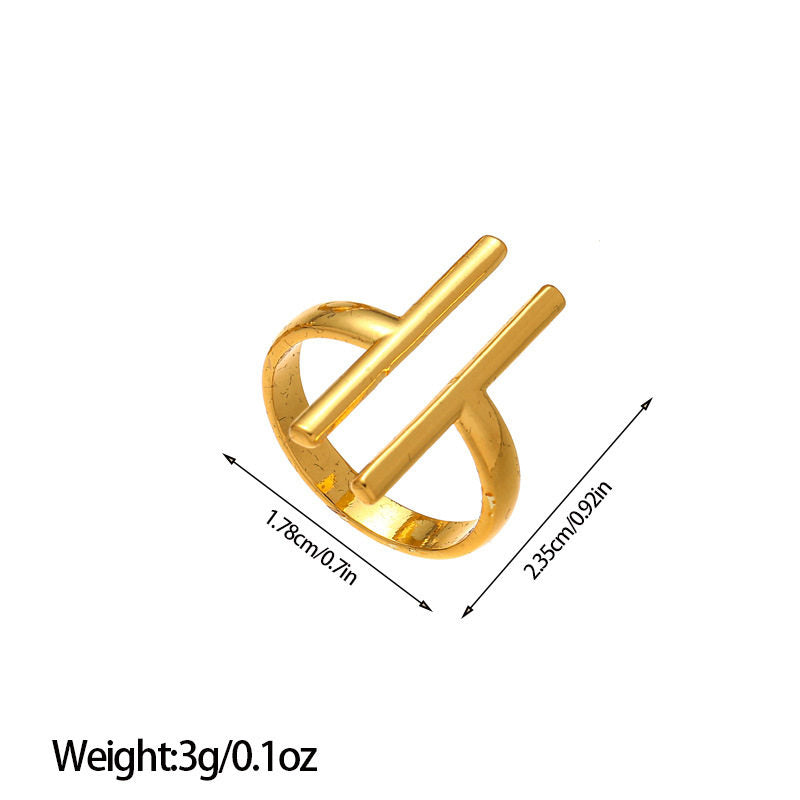 Statement Ring | SR326 | Gold