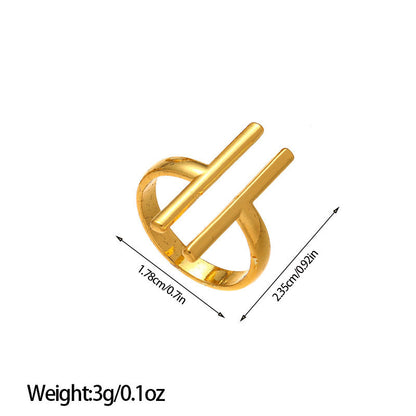 Statement Ring | SR326 | Gold