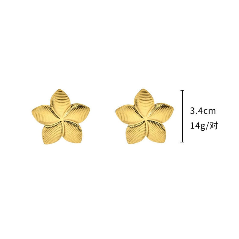 Statement Earring | STE039 | Flower IV