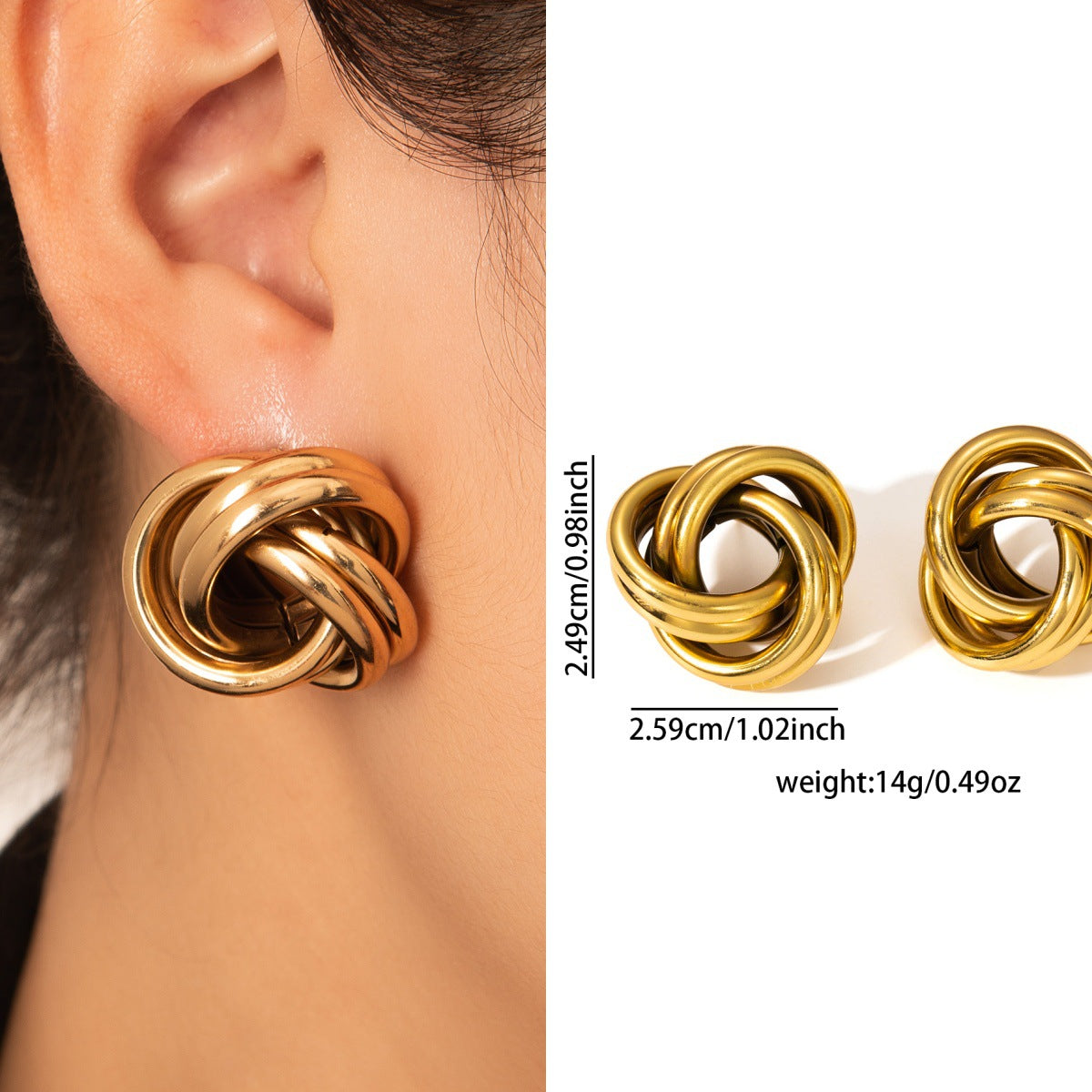 Statement Earring | STE028 | Inferno