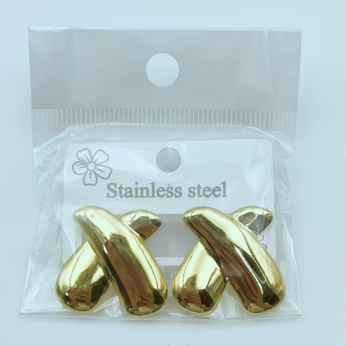 Statement Earring | STE114 | Gold