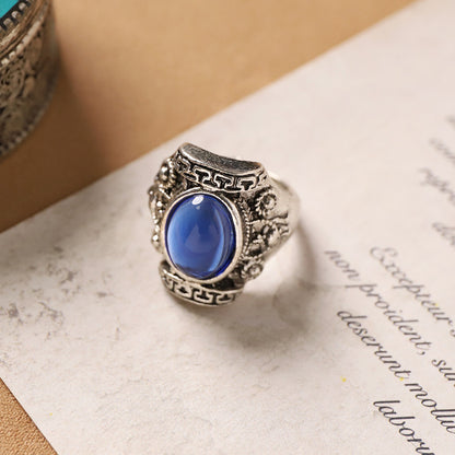 Vintage Ring | VR02 | Crystal Blue