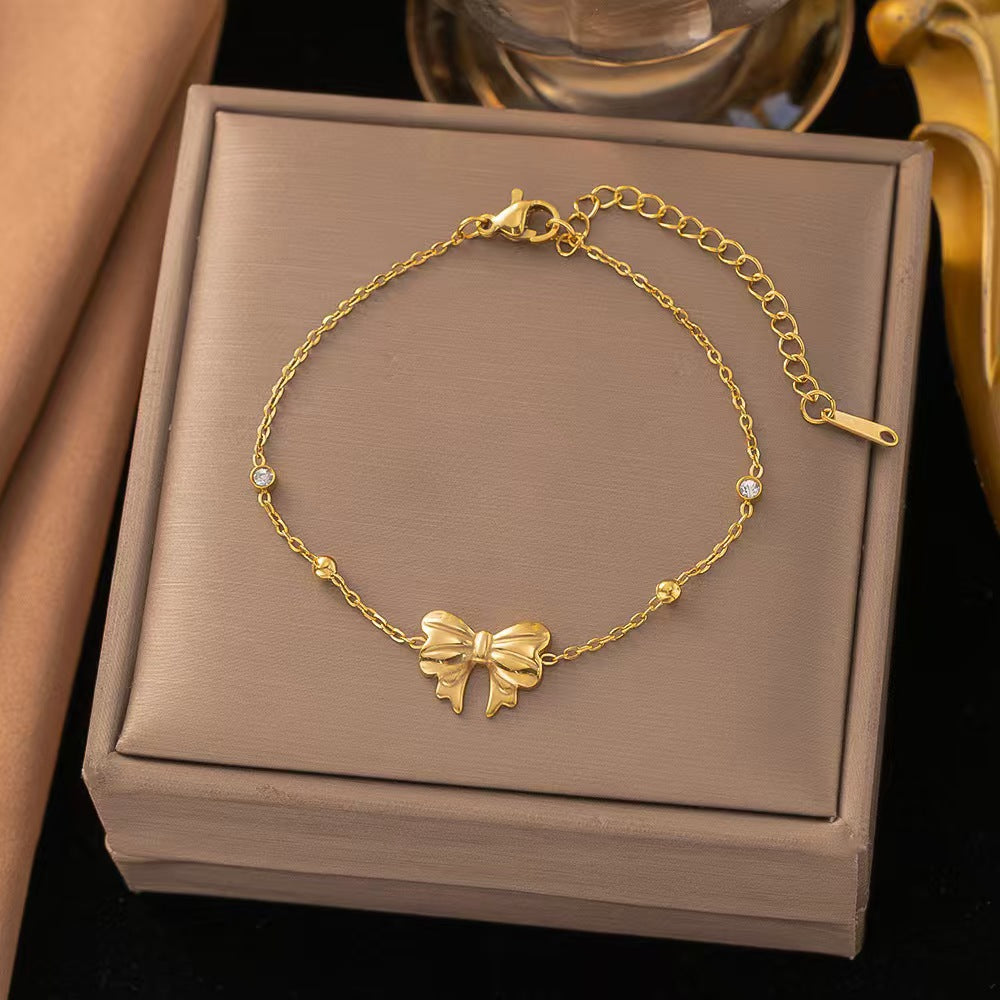 Chain Bracelet | SSCB117 | Bow Knot