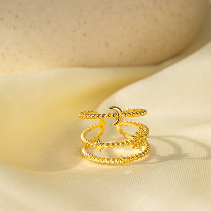 Statement Ring | SR139 | Gold