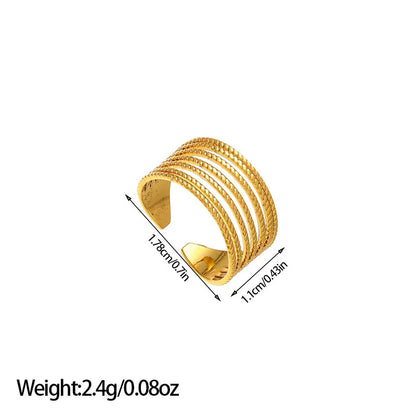 Statement Ring | SR337 | Gold