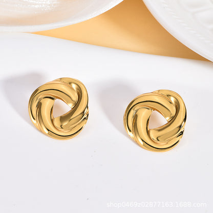 Statement Earring | STE031 | Obsidian