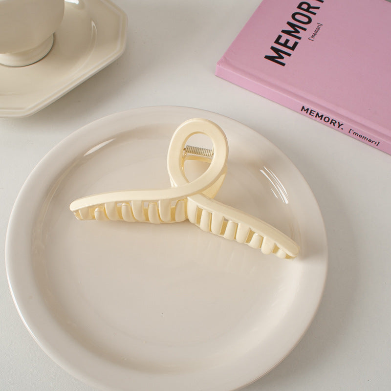 Hair Claw Clip | HCC14 | Winter White