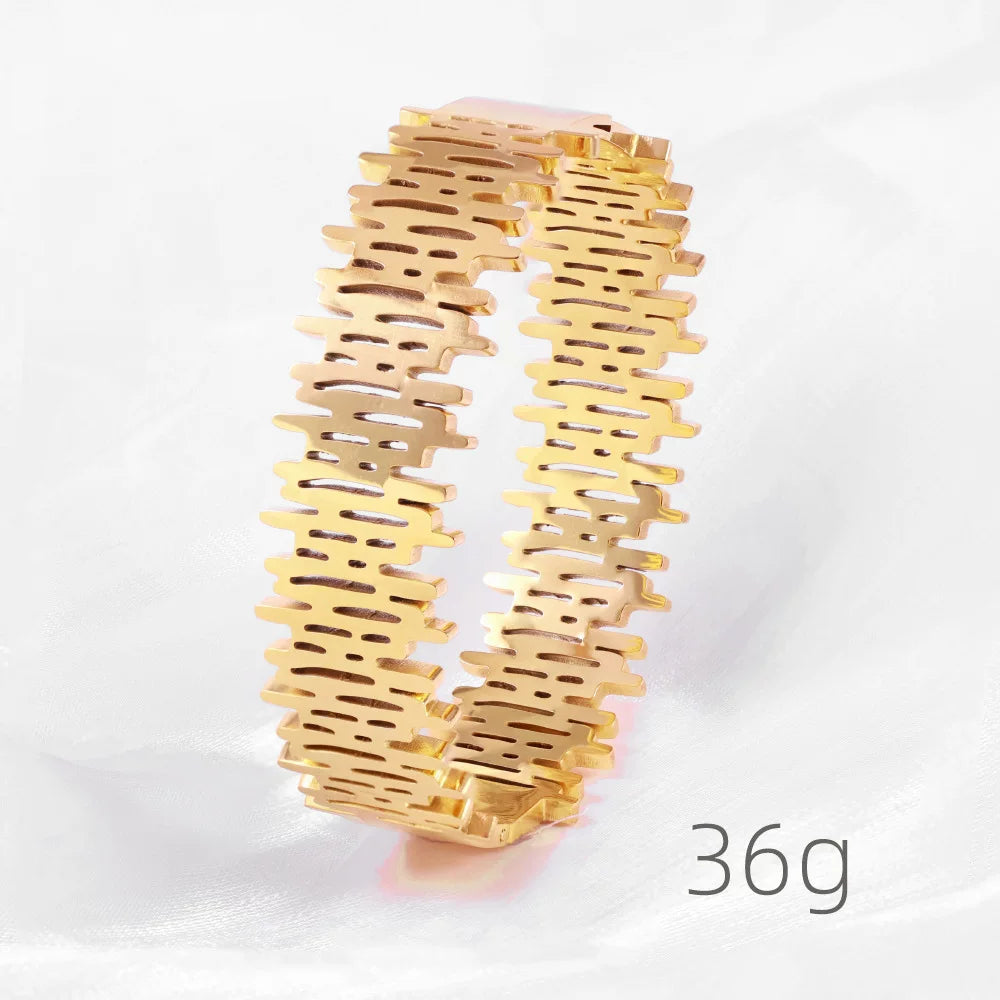 Bangle Bracelet | BB94 | Gold