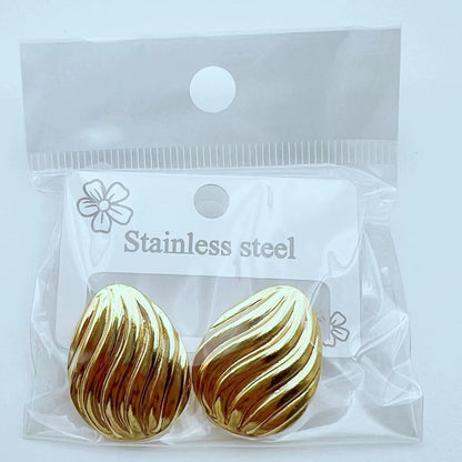 Statement Earring | STE099 | Gold