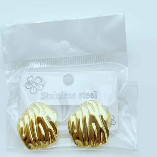 Statement Earring | STE091 | Gold