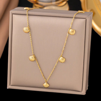 Necklace | SN287 | Seven Shells