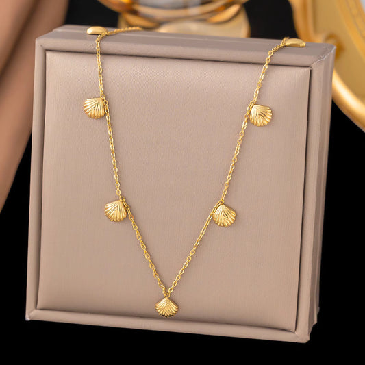 Necklace | SN287 | Seven Shells