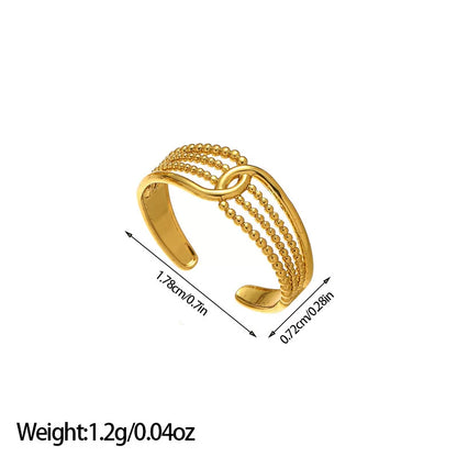 Statement Ring | SR346 | Gold