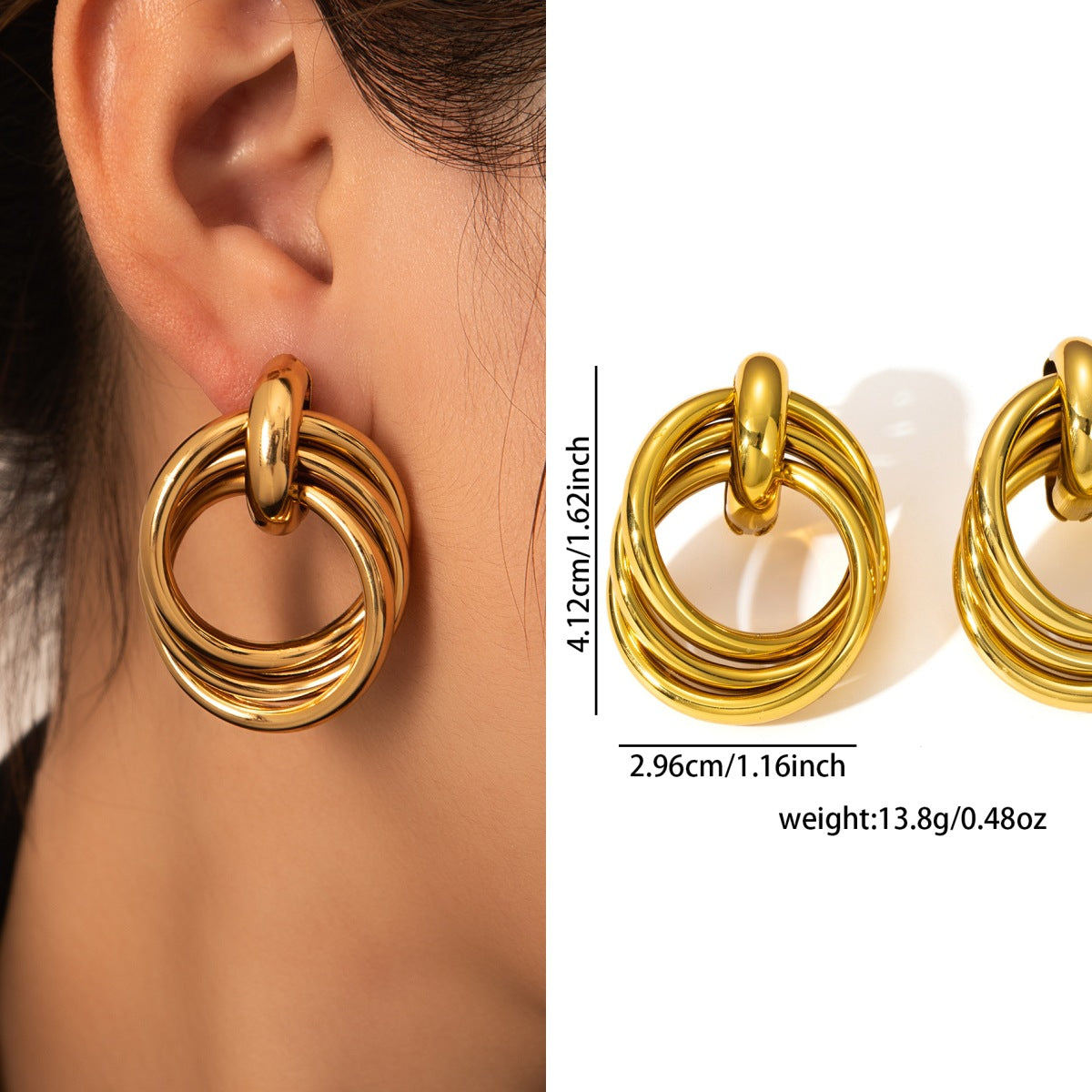 Statement Earring | STE026 | Zinnia