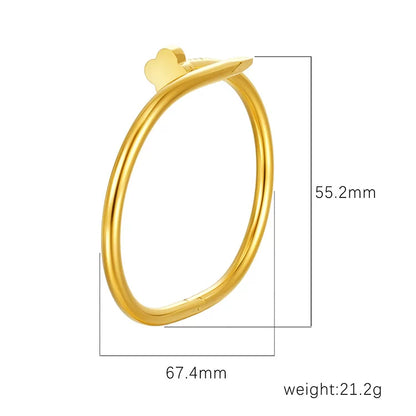 Bangle Bracelet | BB70 | Gold
