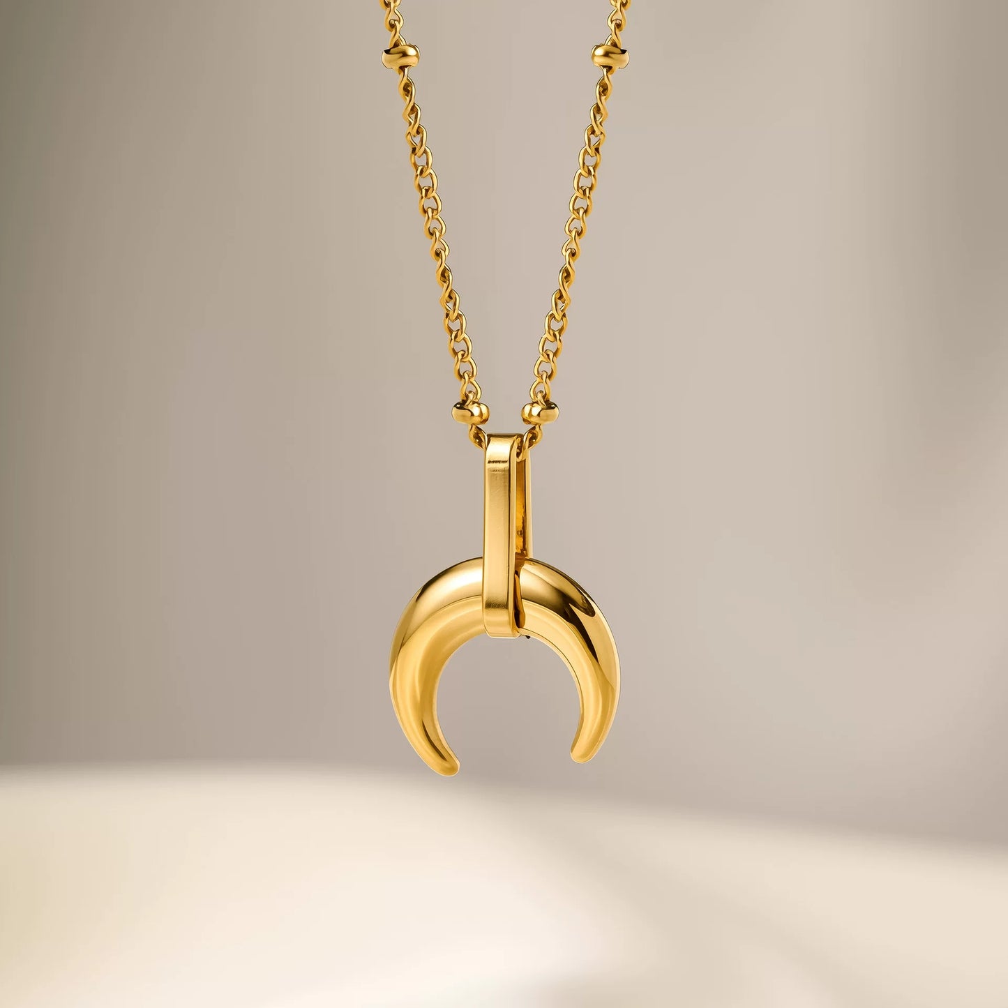 Necklace | SN269 | Half Moon