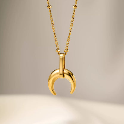 Necklace | SN269 | Half Moon