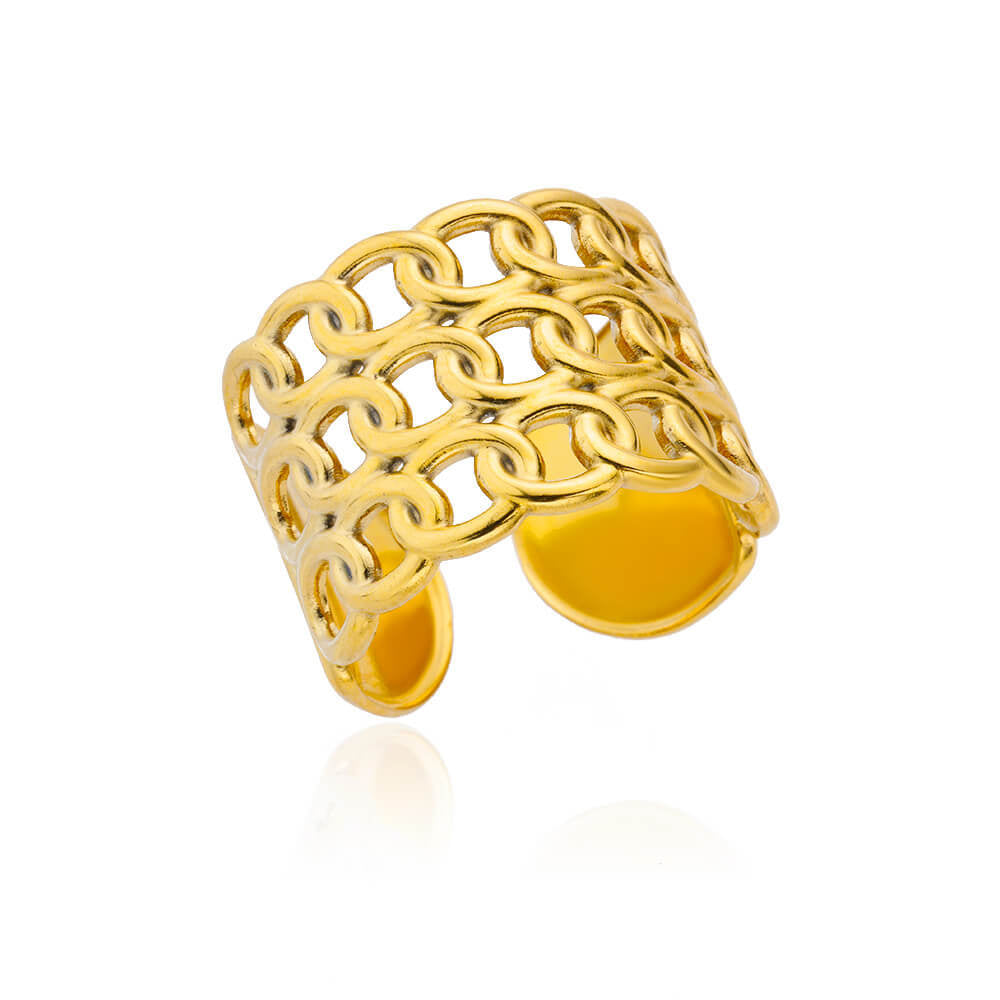 Statement Ring | SR183 | Gold