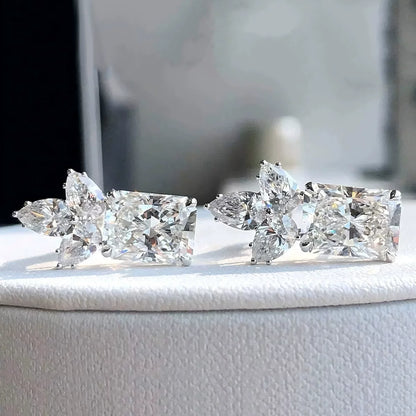 Zircon Leaf Princess Earring