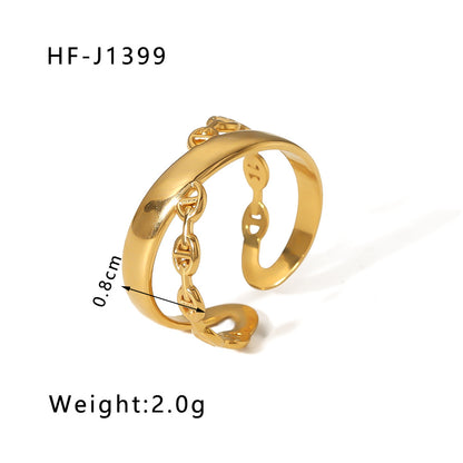 Statement Ring | SR131 | Gold