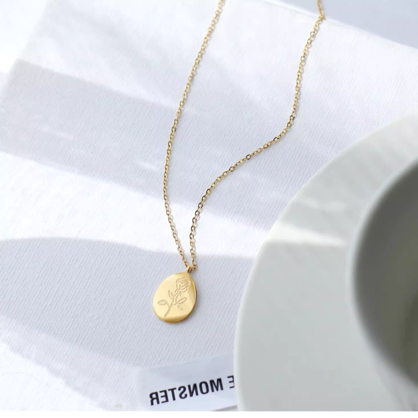 Necklace | SN280 | Dessert Rose