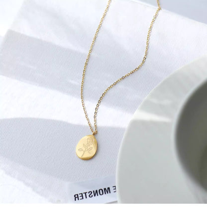 Necklace | SN280 | Dessert Rose