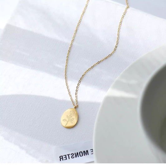 Necklace | SN280 | Dessert Rose