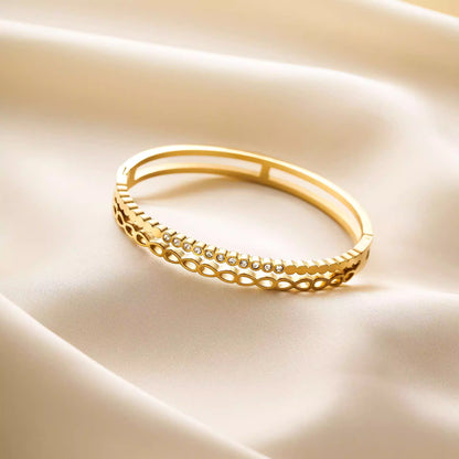 Bangle Bracelet | BB78 | Gold