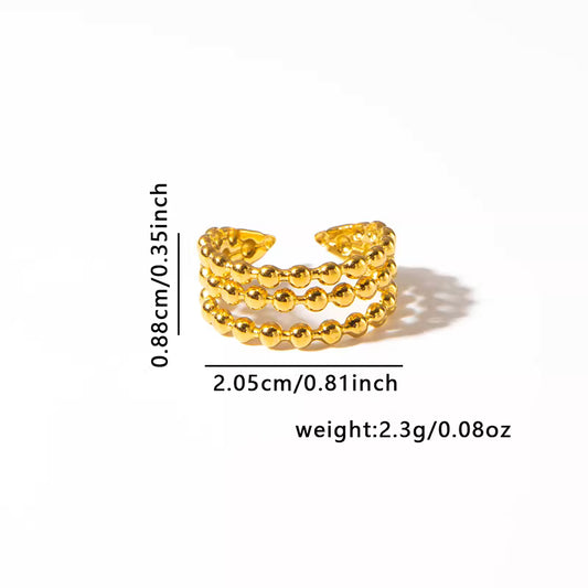 Statement Ring | SR245 | Gold