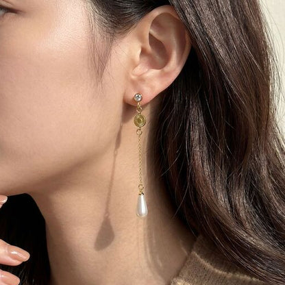 Statement Earring | STE122 | Tassel Pearl