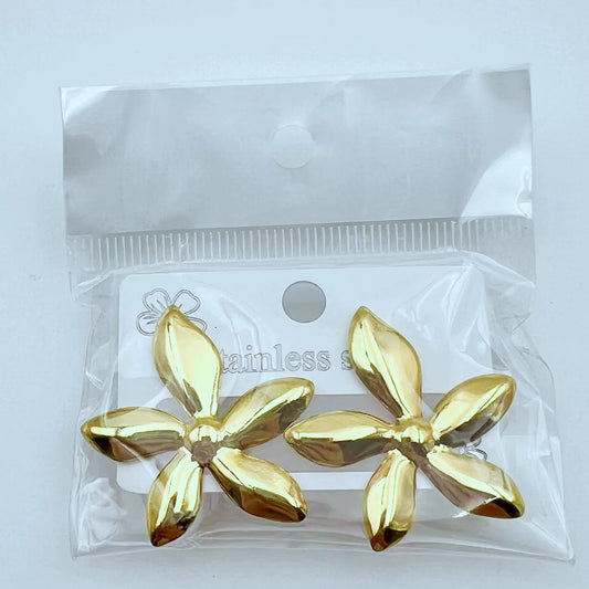 Statement Earring | STE083 | Gold